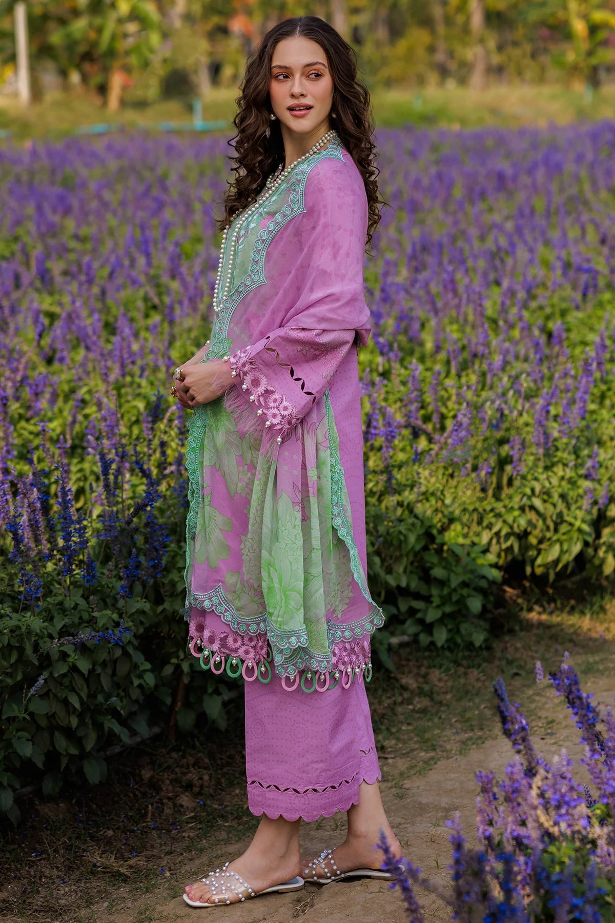 Charizma Embroidered Printed Lawn 3 Piece Suit