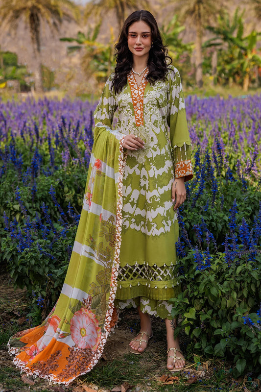 Charizma Embroidered Printed Lawn 3 Piece Suit