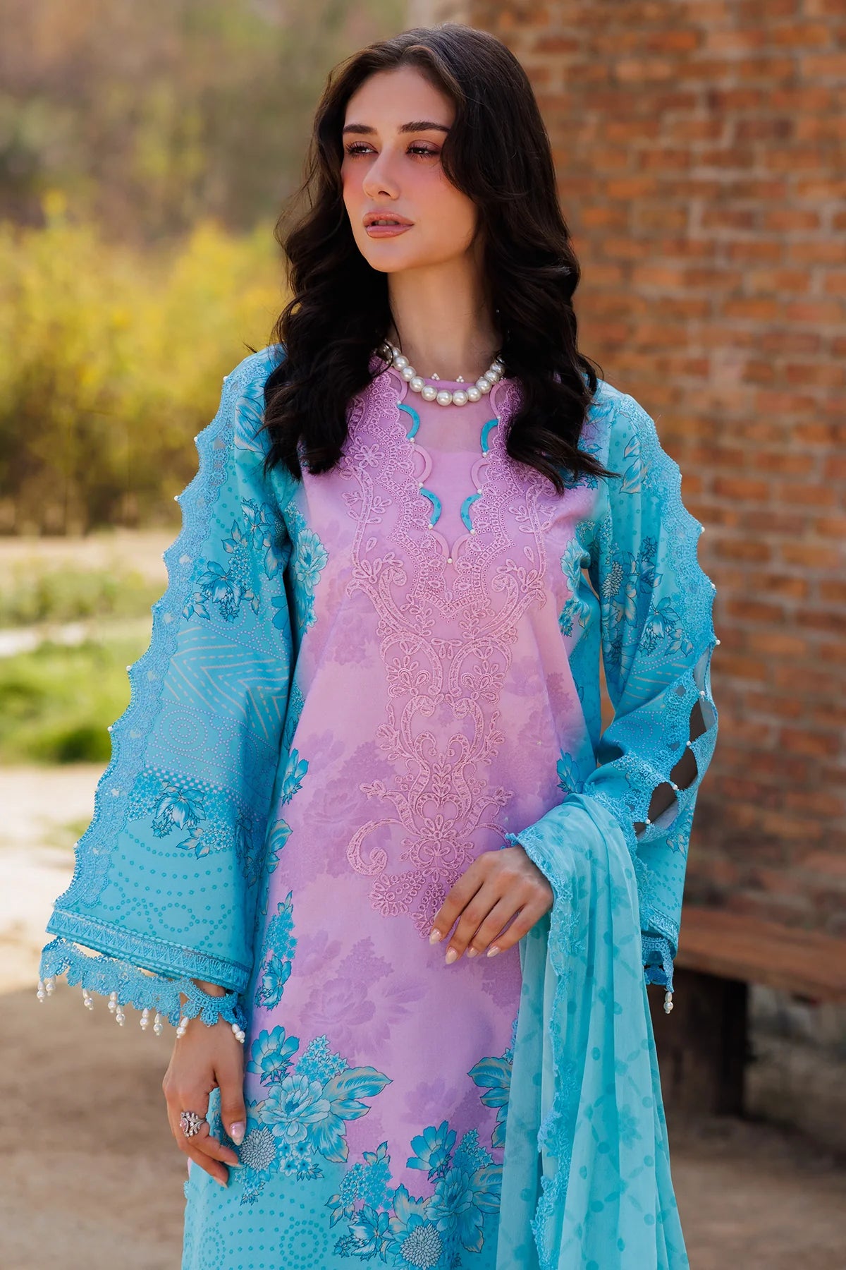 Charizma Embroidered Printed Lawn 3 Piece Suit
