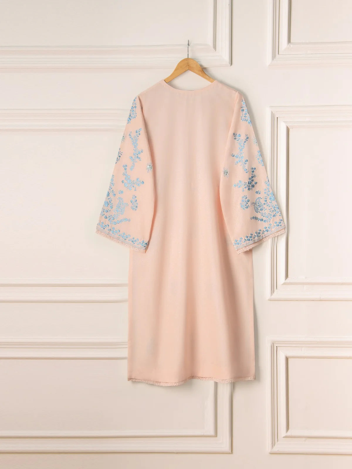 AGHANOOR TWO EMBROIDERED KARANDI SHIRT WITH DUPATTA