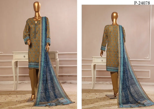 RIWAYAT PREMIUM DIGITAL PRINTED LAWN 3 PIECE