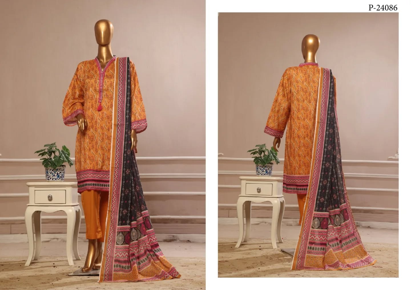 RIWAYAT PREMIUM DIGITAL PRINTED LAWN 3 PIECE