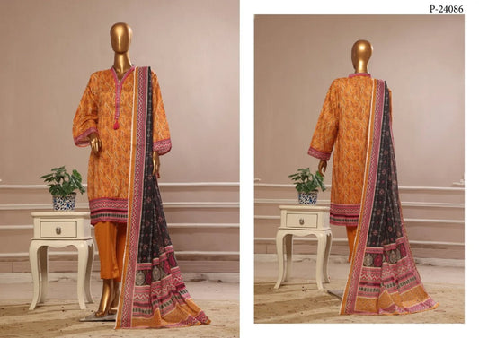 RIWAYAT PREMIUM DIGITAL PRINTED LAWN 3 PIECE