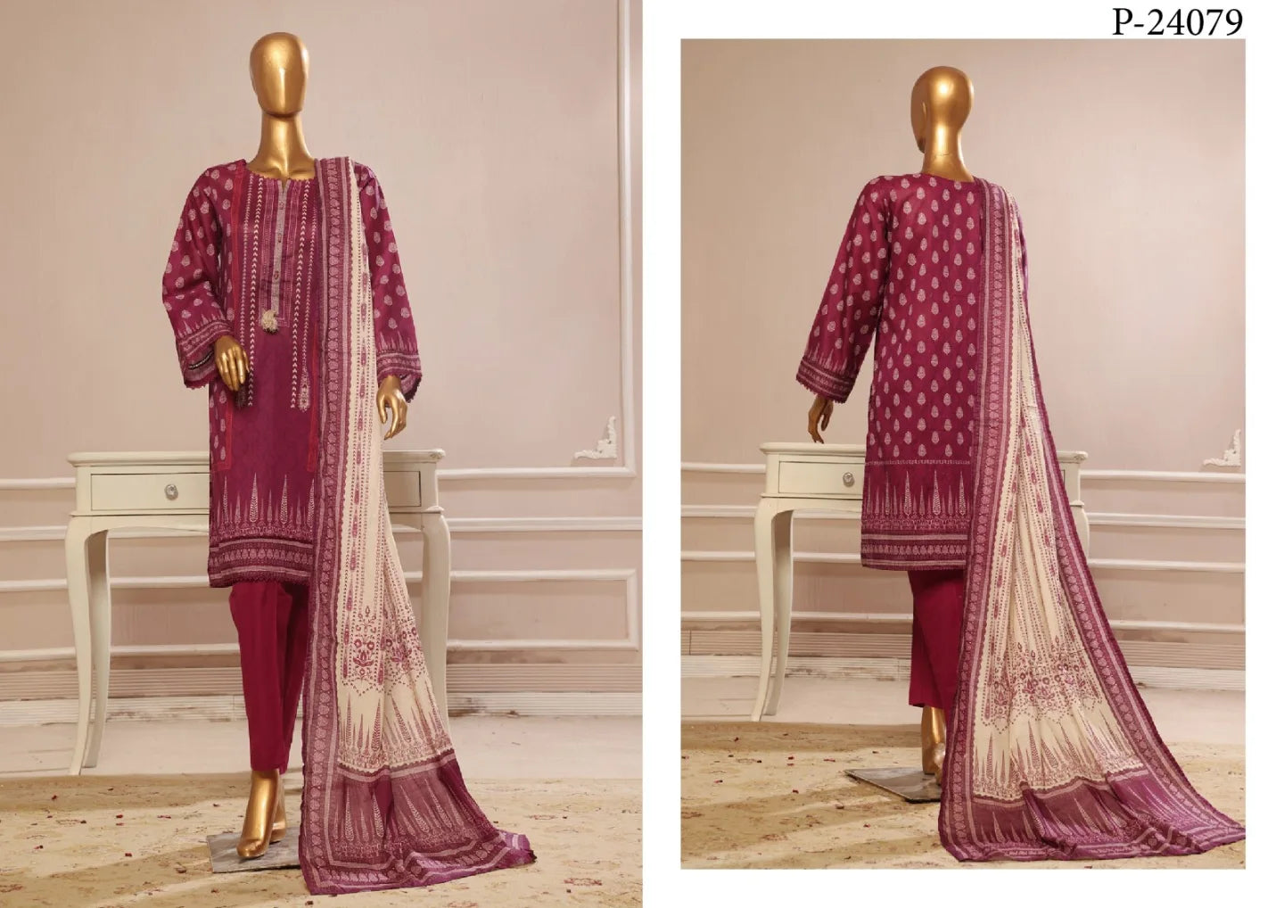 RIWAYAT PREMIUM DIGITAL PRINTED LAWN 3 PIECE