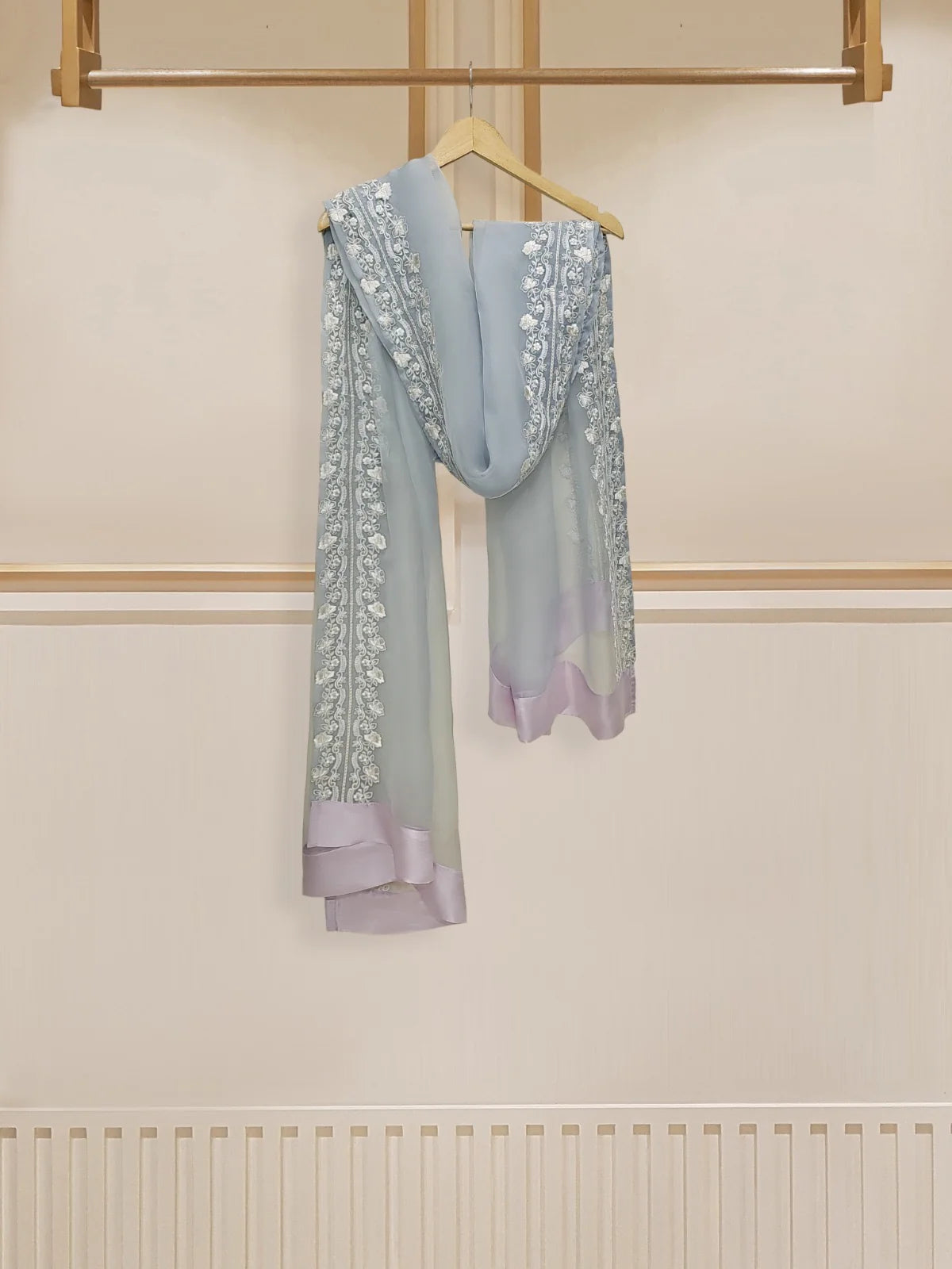 AGHANOOR 3 Piece - Pure Organza Embroidered Suit