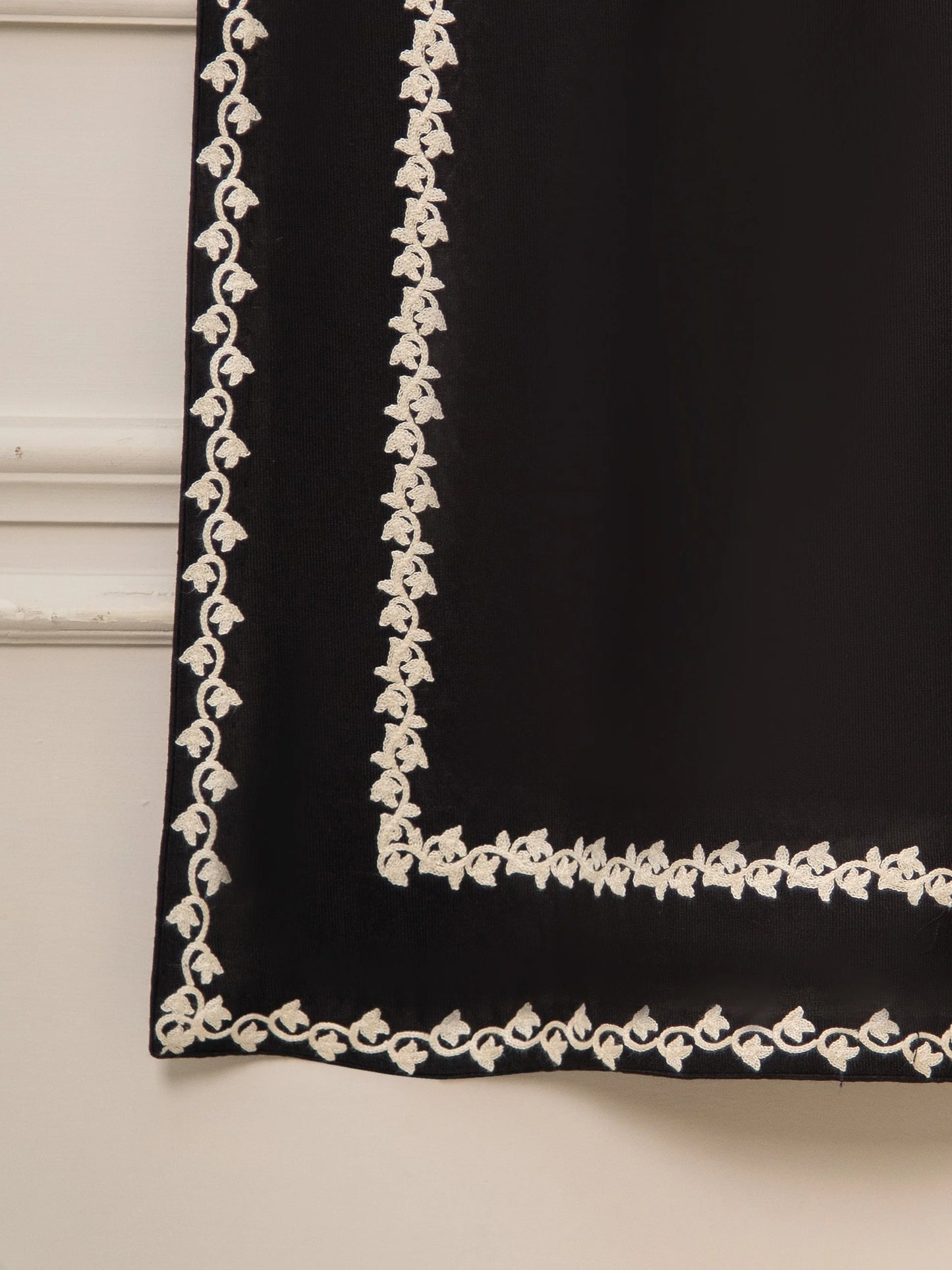 THREE PIECE PURE COTTON NET SHIRT WITH ORGANZA DUPATTA & SILK PANT