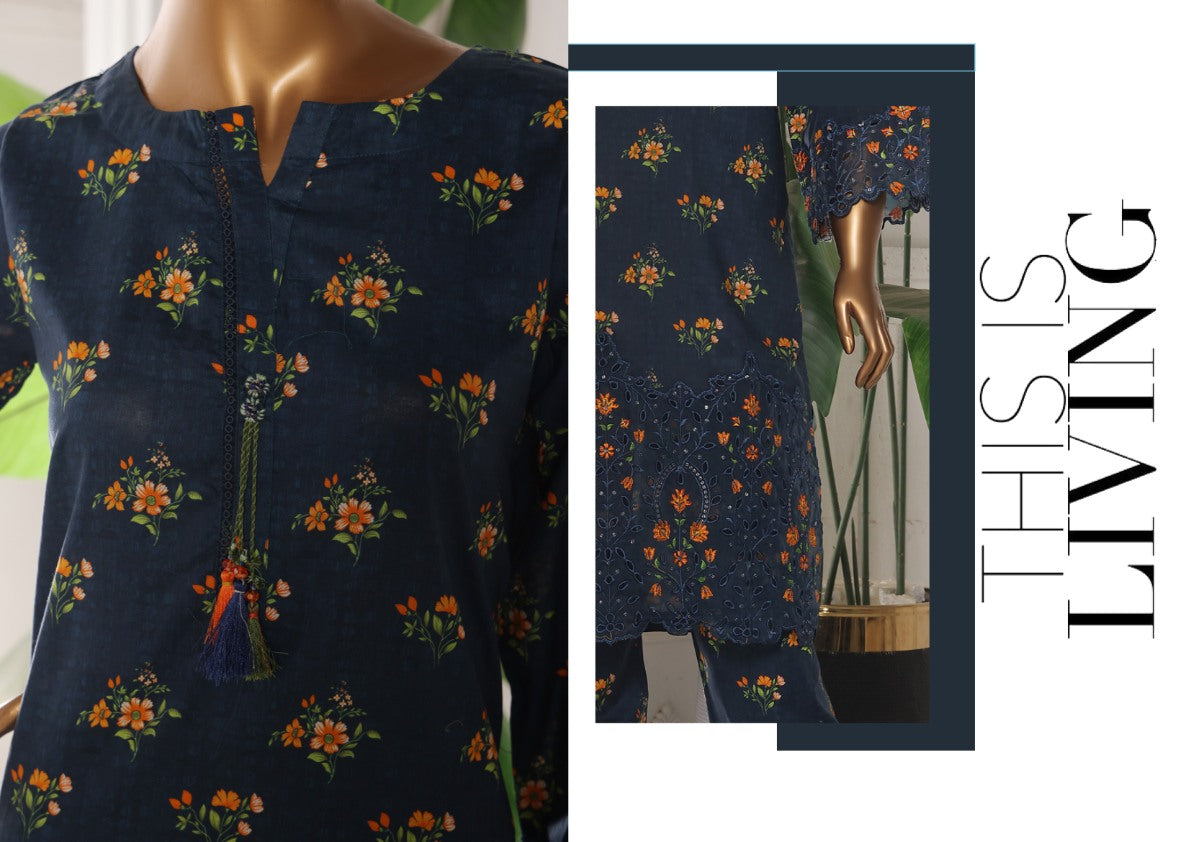 Riwayat Embroidered Lawn Co-ord Set