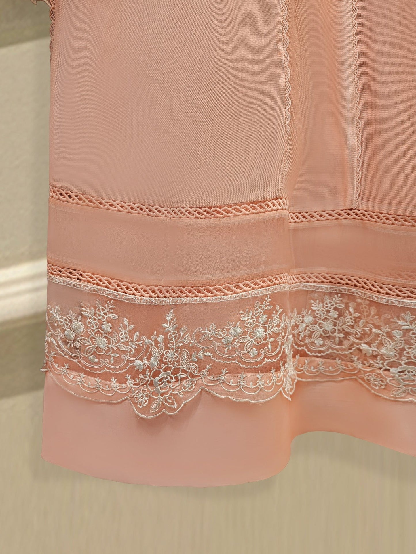 Aghanoor Embroidered Cotton Net Frock Style 3 Piece Suit