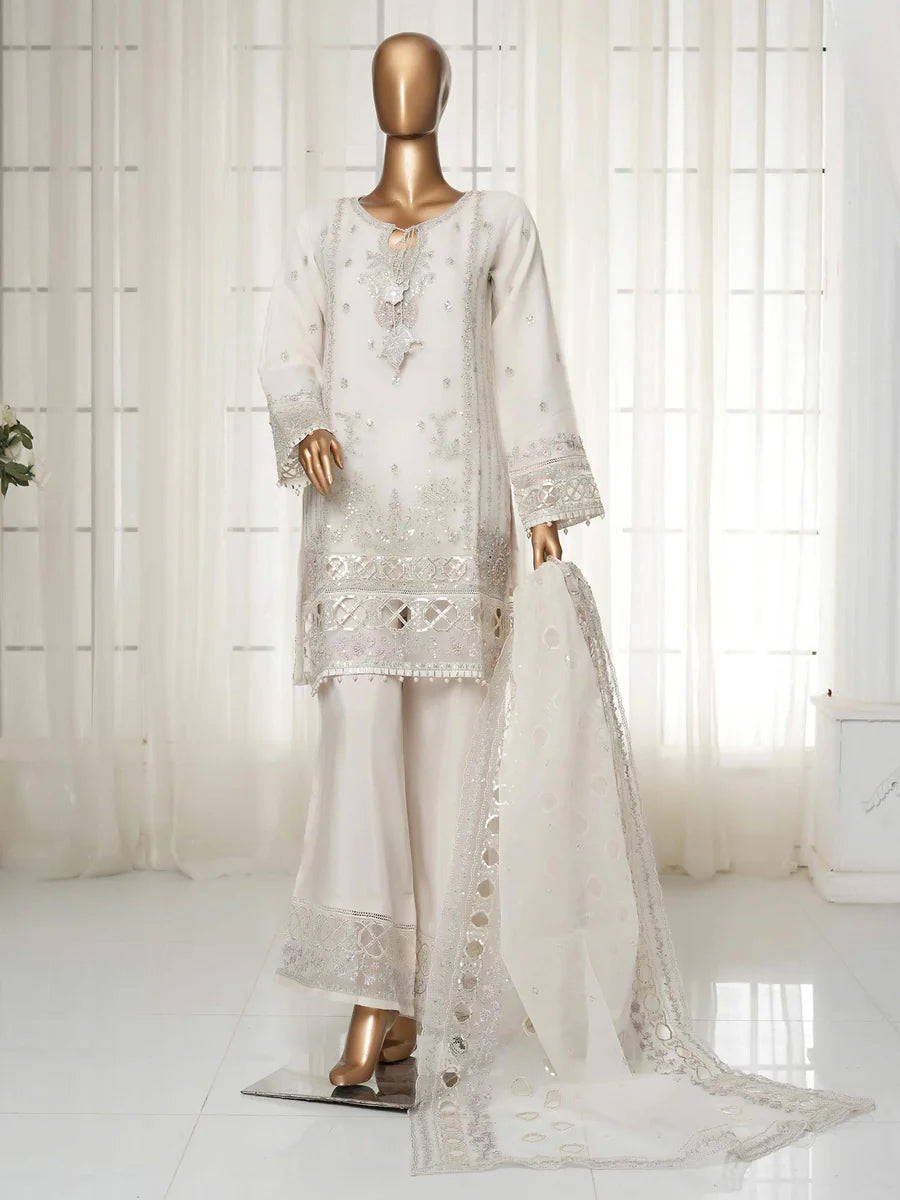 Sadabahar LUXE Festive Formals Organza 3 Piece Suit
