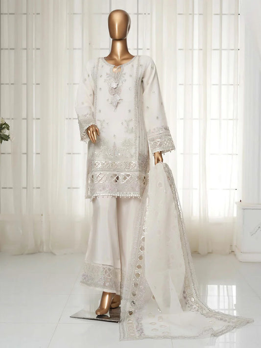 Sadabahar LUXE Festive Formals Organza 3 Piece Suit