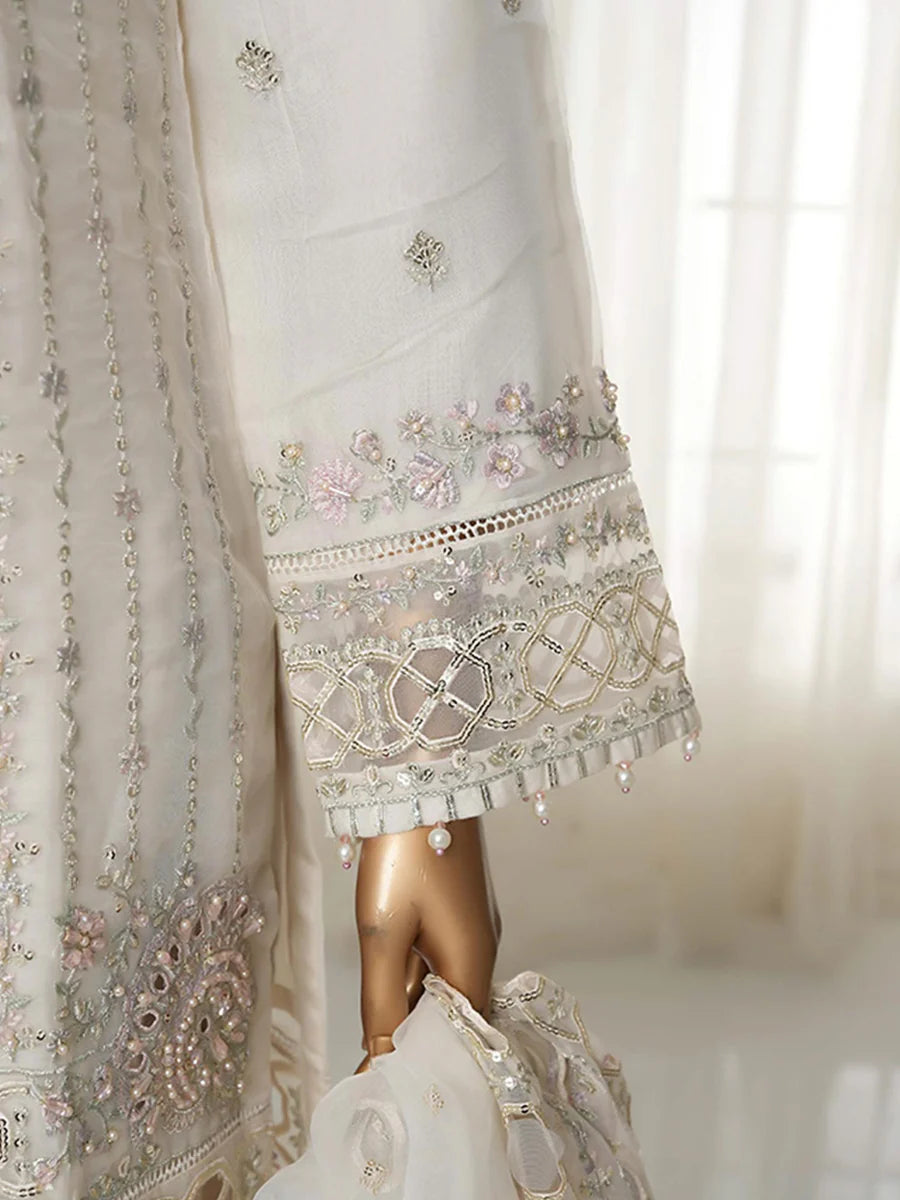 Sadabahar LUXE Festive Formals Organza 3 Piece Suit