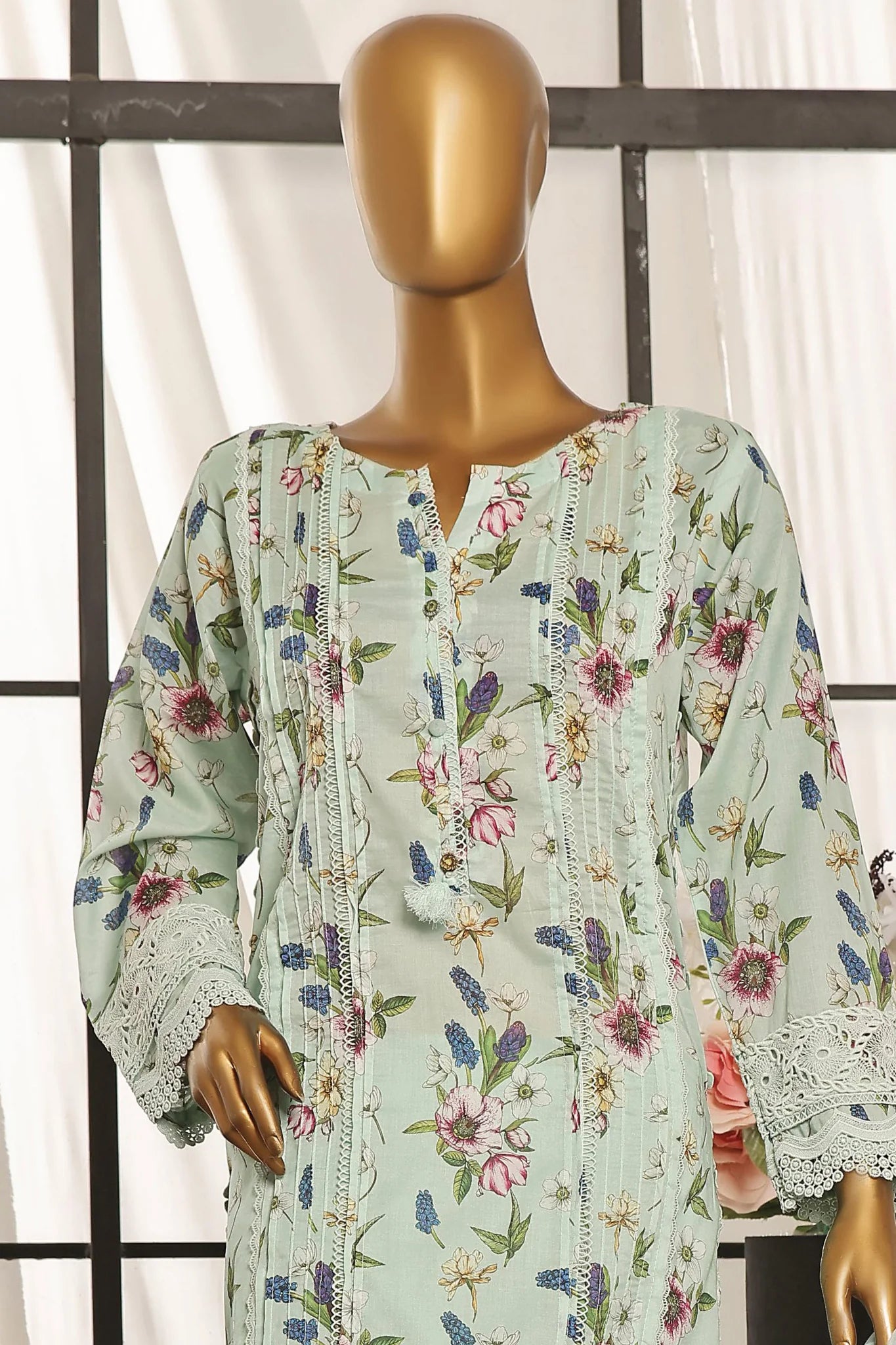 Sadabahar Rania Embroidered Luxury Lawn 3 Piece Suit