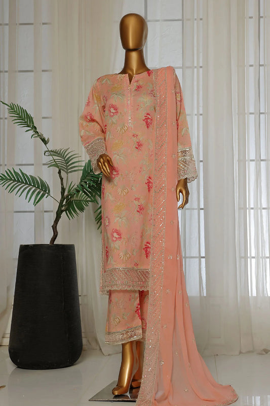 Malika by Sadabahar Festive Emb Lawn 3 Piece