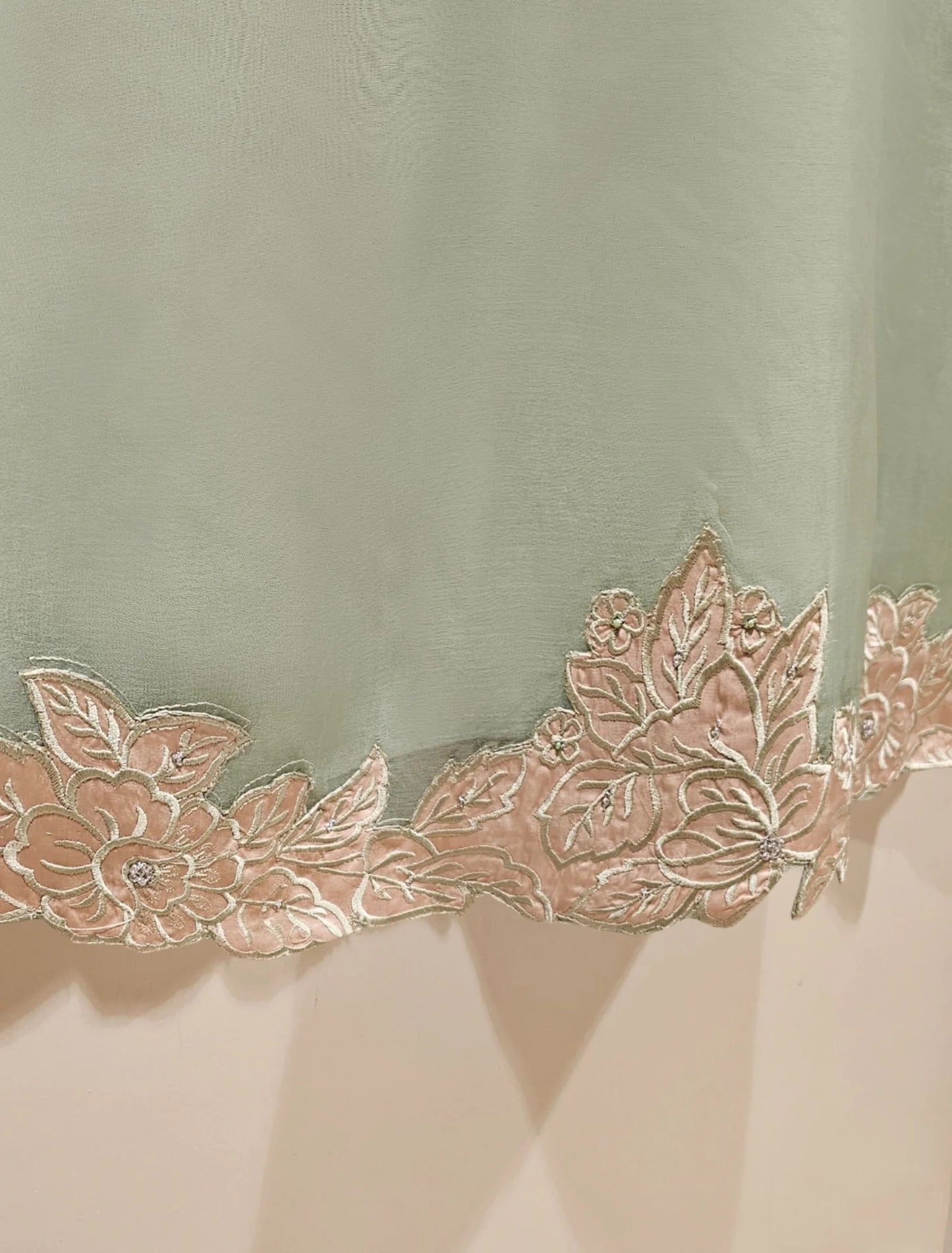 AGHANOOR 3 Piece - Pure Organza Embroidered Suit