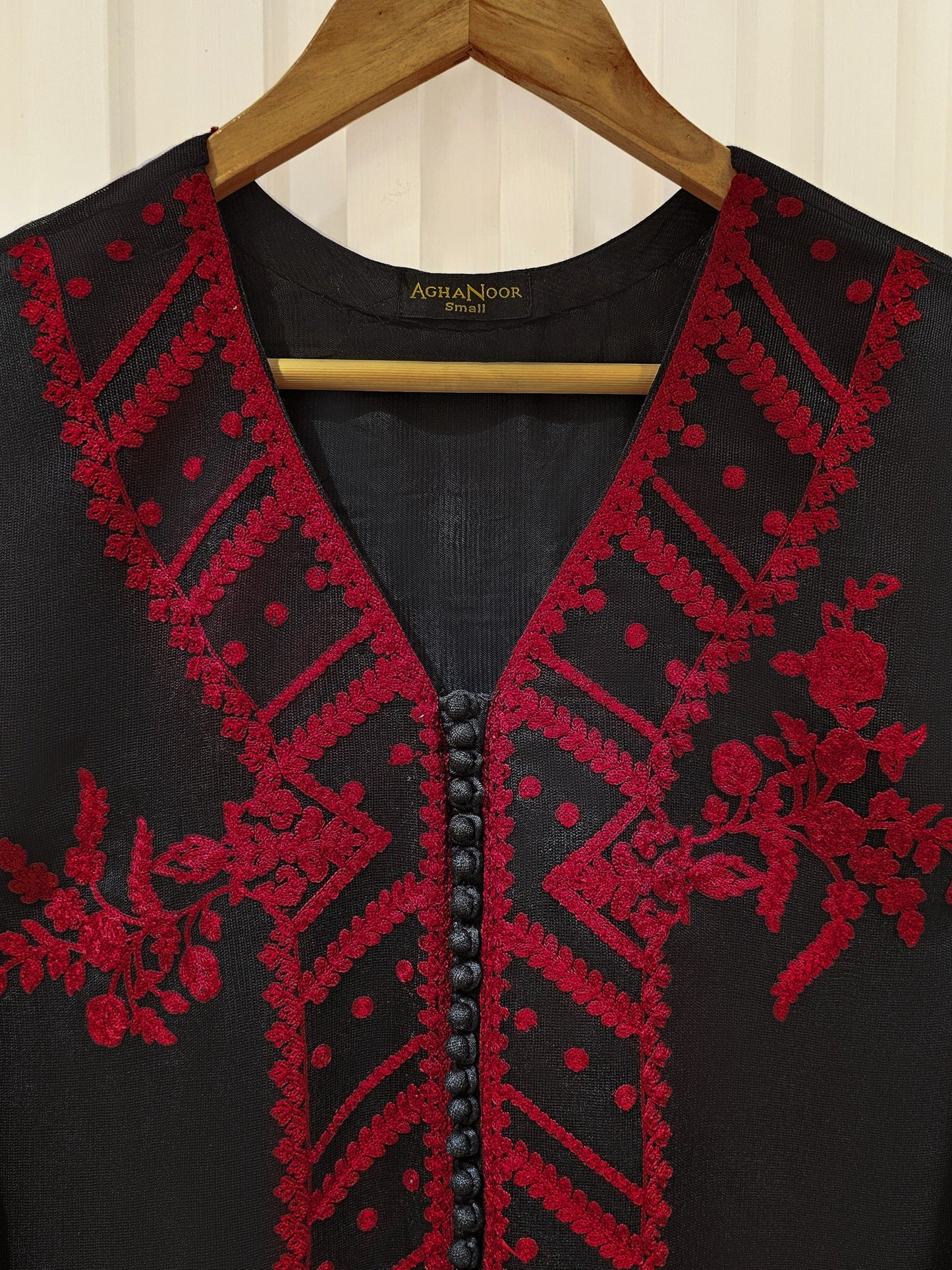 AGHANOOR COTTON NET SHIRT WITH PANT