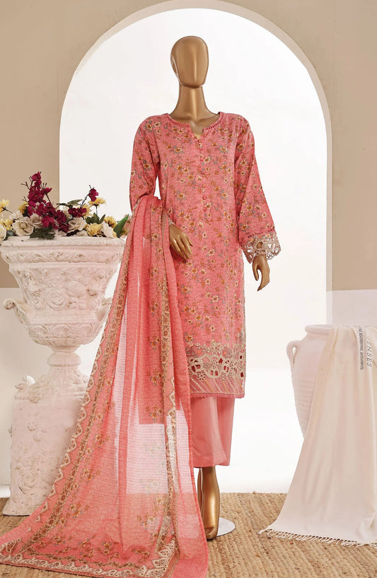 Sada Bahar Lawn Cutwork 3 Piece