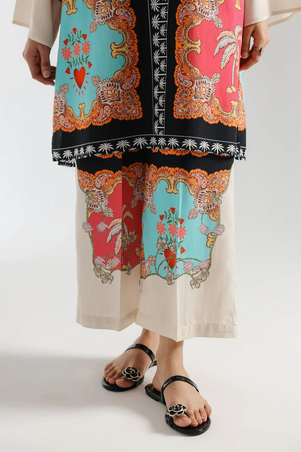 ETHNC Printed Viscose Shirt & Pants