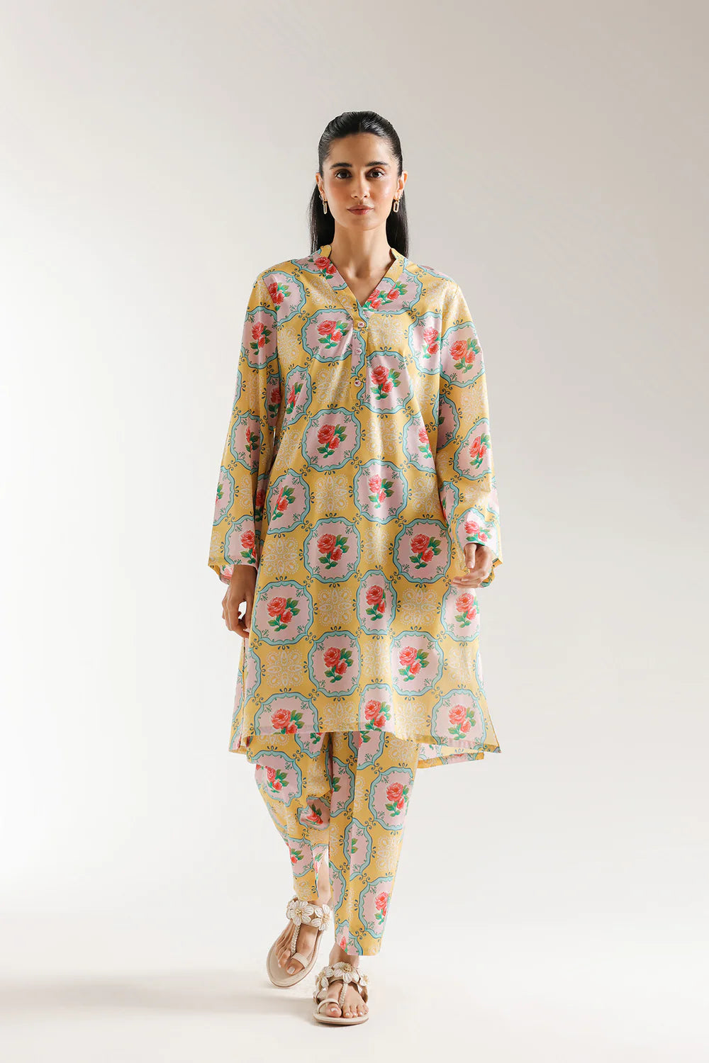 ETHNC Printed Co-ord Set