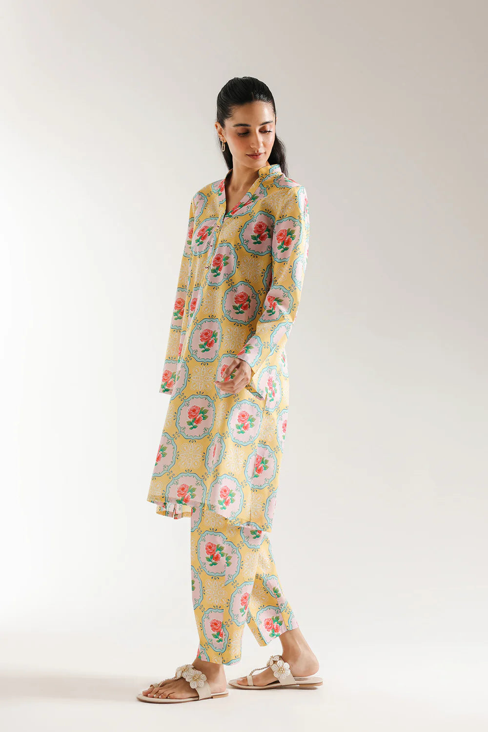 ETHNC Printed Co-ord Set