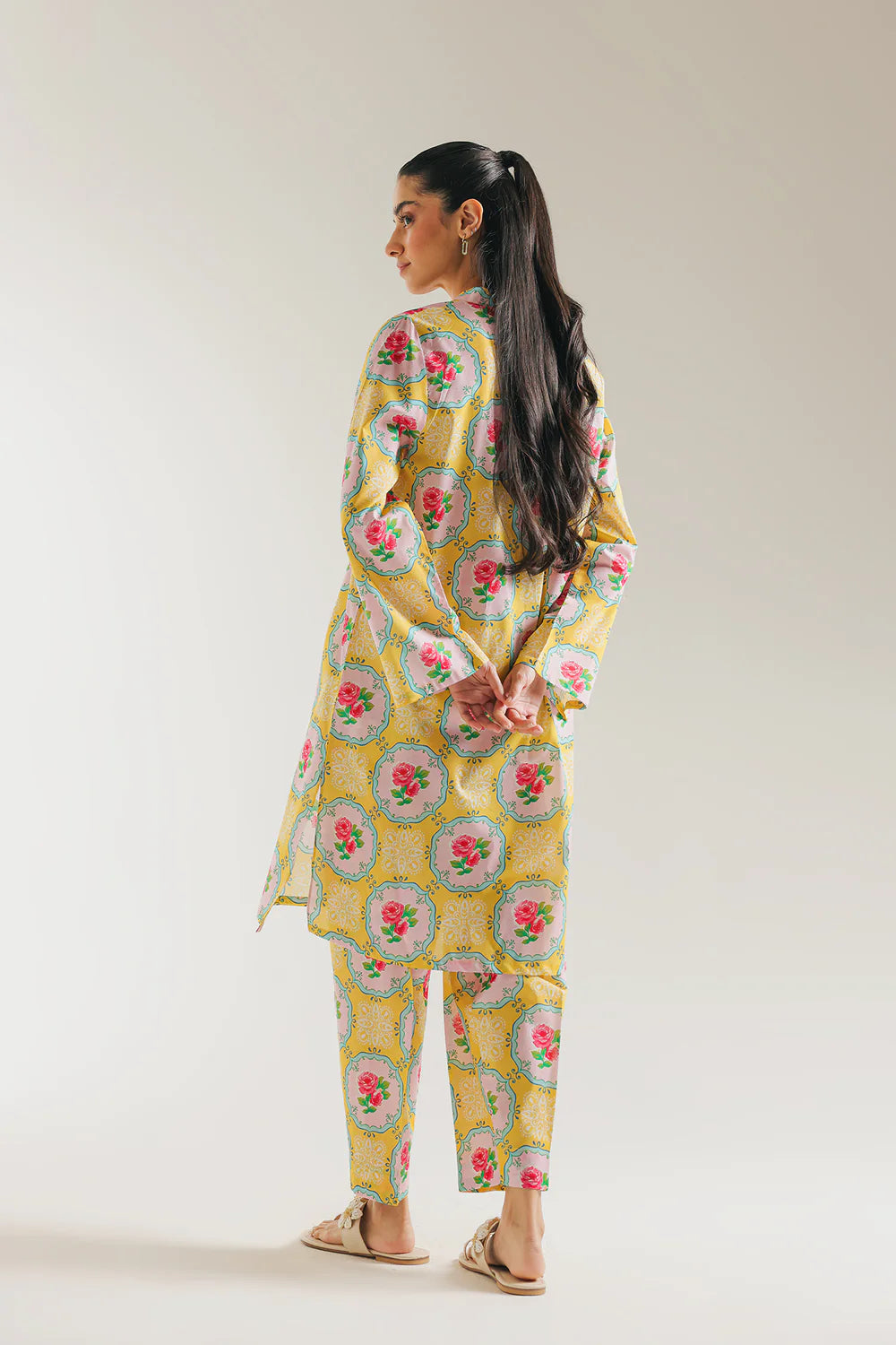 ETHNC Printed Co-ord Set