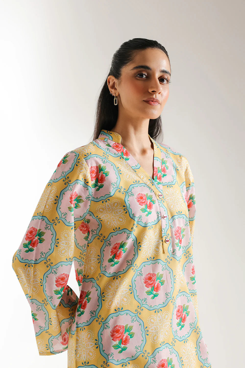 ETHNC Printed Co-ord Set