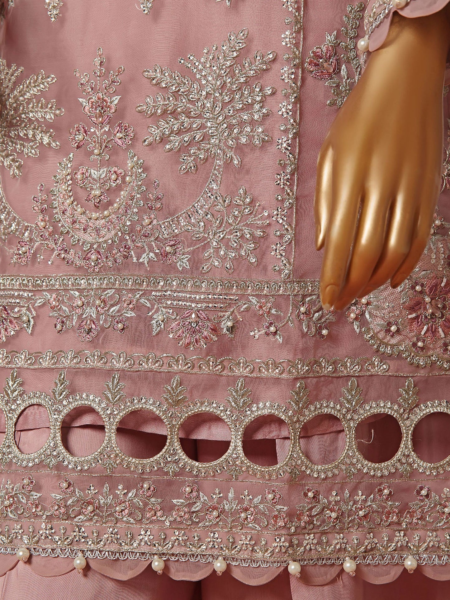 Sadabahar LUXE Festive Formals Organza 3 Piece Suit