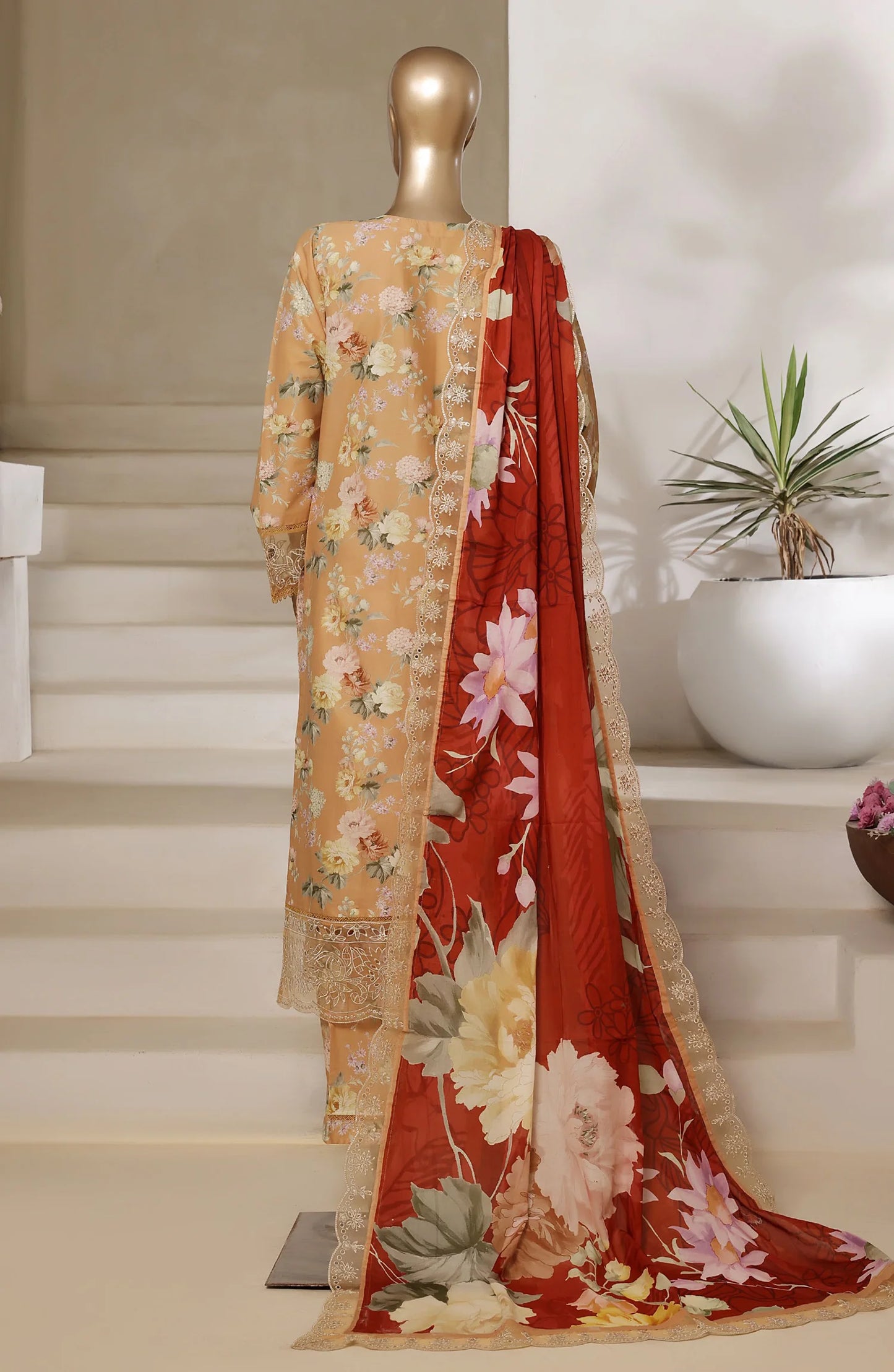 Signature by Sadabahar Festive Embroidered Lawn 3 Piece