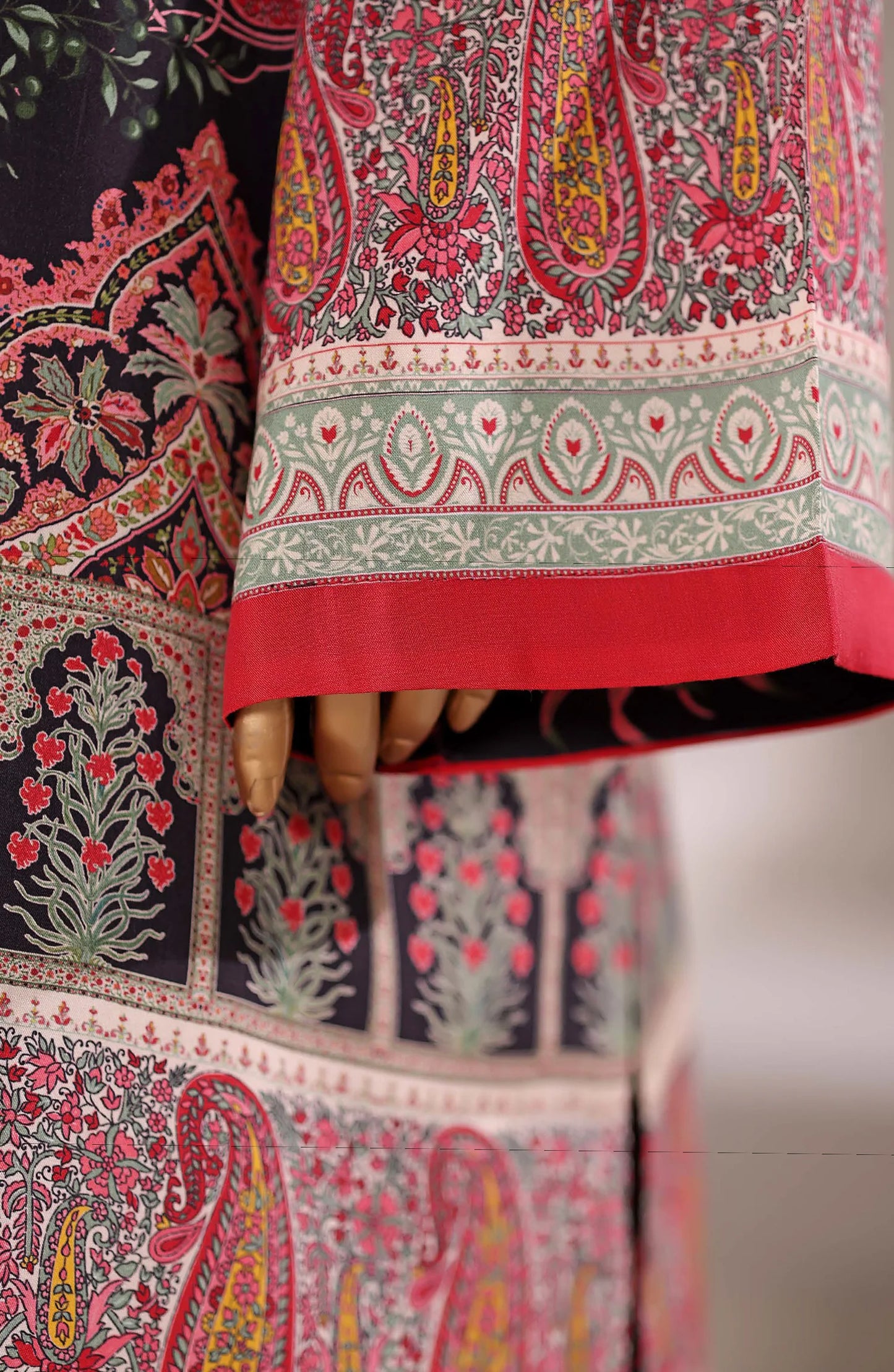 Sadabahar Viscose Linen Printed Shirt & Pants