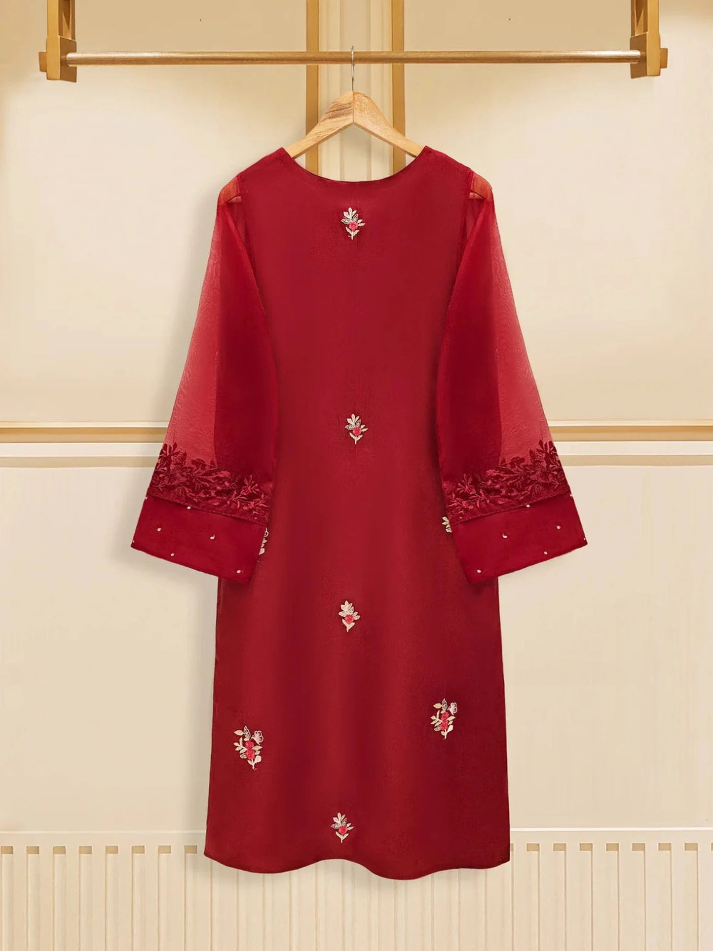 AGHANOOR ORGANZA EMBROIDERED SHIRT & PANT
