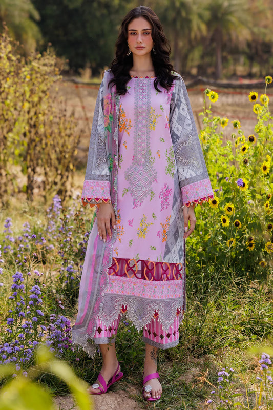 Charizma Embroidered Printed Lawn 3 Piece Suit