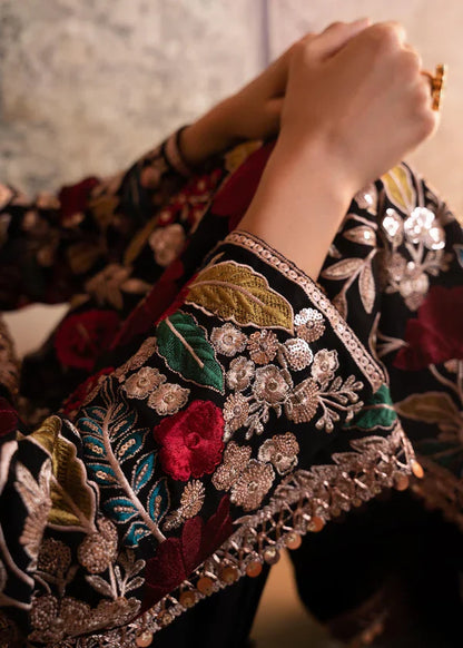 Haseens Mehnaaz Embroidered Chiffon 3 piece Suit