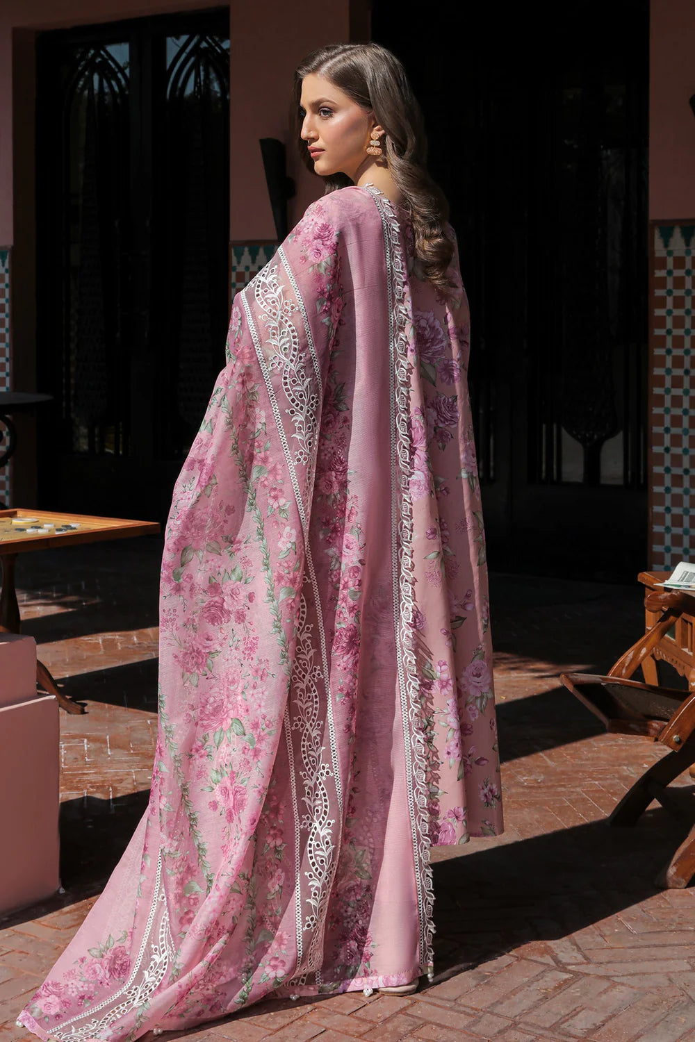 Baroque Pret  Embroidered Lawn 3 Piece Suit