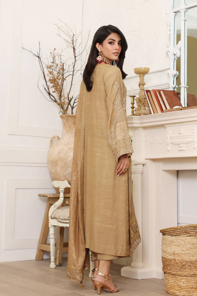 Charizma Embroidered Silk Jacquard 3 Piece Suit