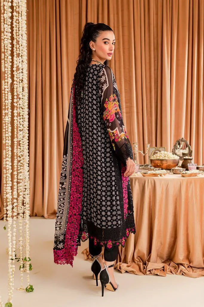 Charizma Vasal Embroidered Luxury Chiffon 3 Piece