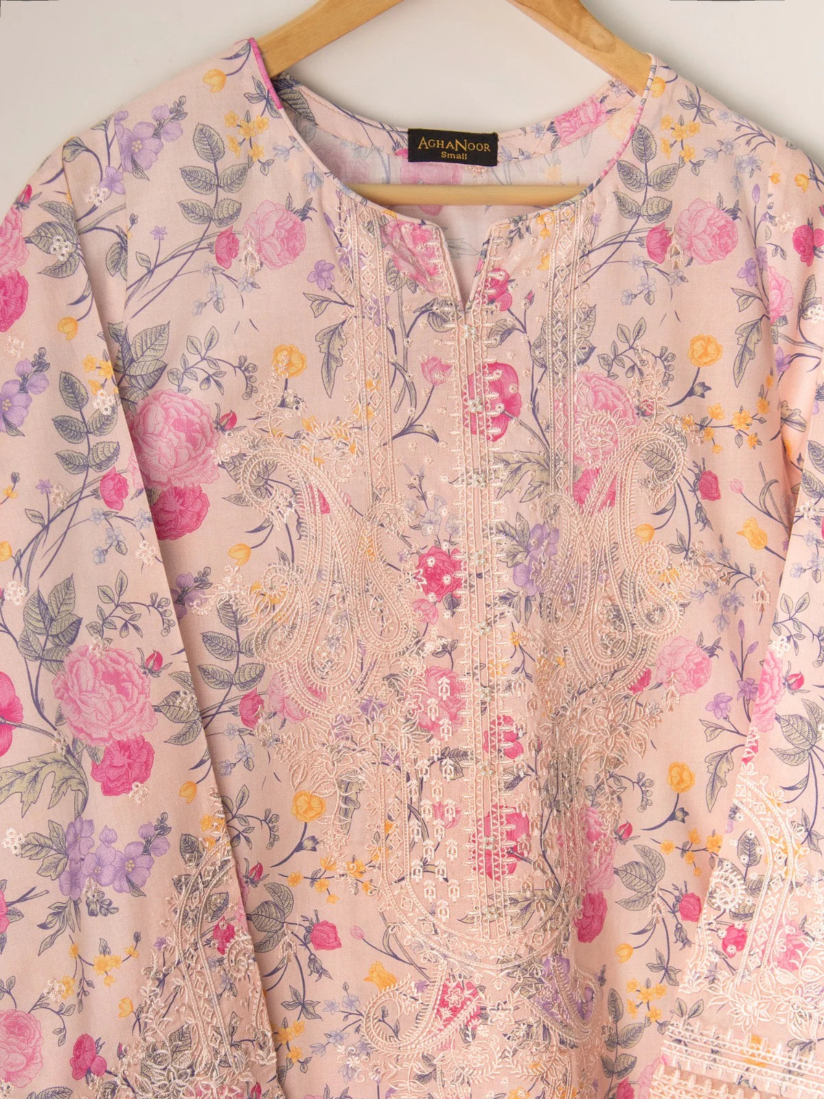 AGHANOOR LAWN EMBROIDERED SHIRT