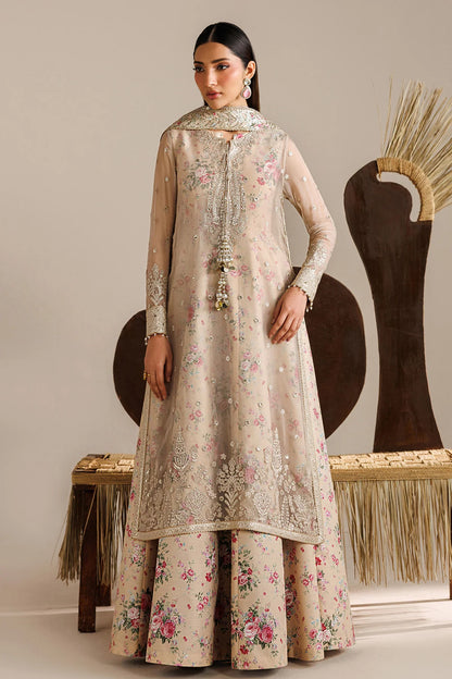 Jazmin Semi-formals Embroidered Chiffon 4 Piece Suit