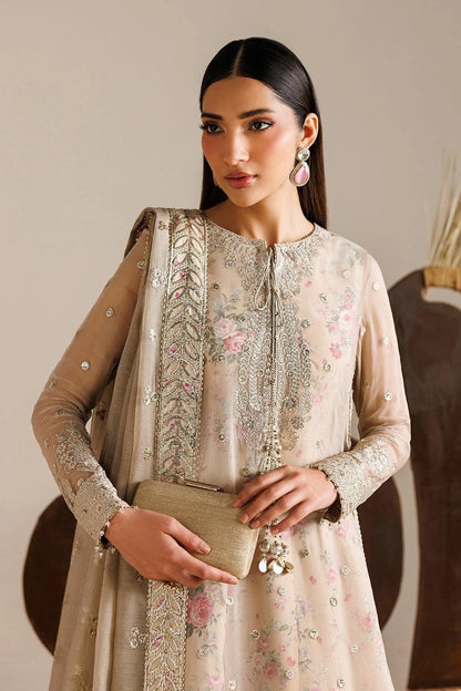 Jazmin Semi-formals Embroidered Chiffon 4 Piece Suit