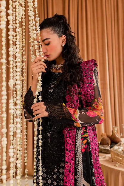 Charizma Vasal Embroidered Luxury Chiffon 3 Piece