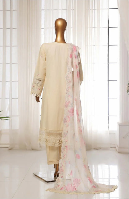 Sadabahar Luxury Embroidered Cambric Lawn 3 Piece