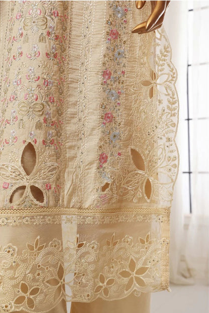 Sadabahar Luxury Embroidered Cambric Lawn 3 Piece
