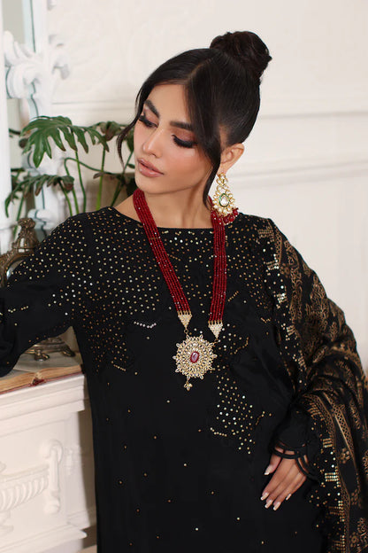 Charizma Embroidered Silk Jacquard 3 Piece Suit