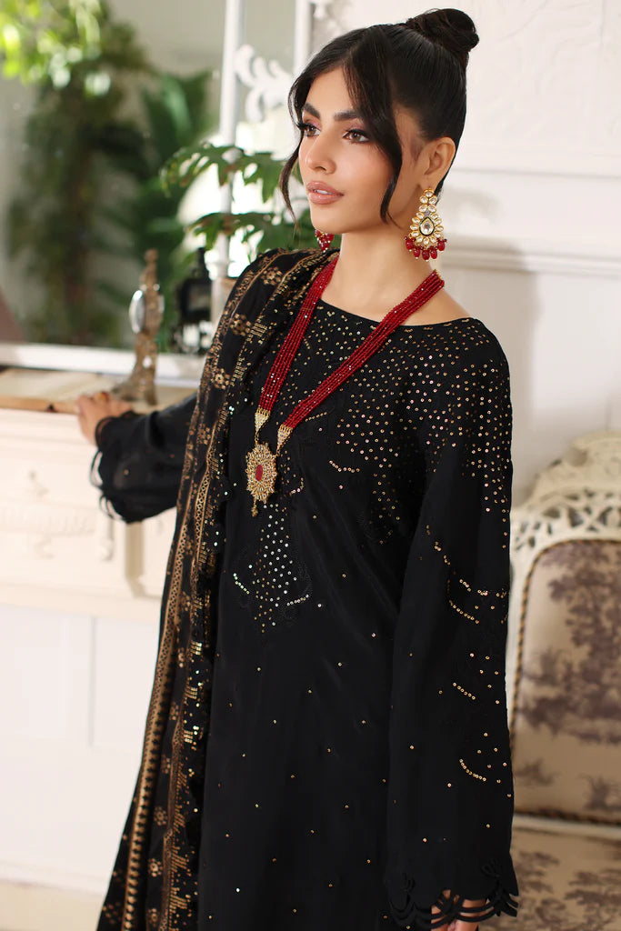 Charizma Embroidered Silk Jacquard 3 Piece Suit