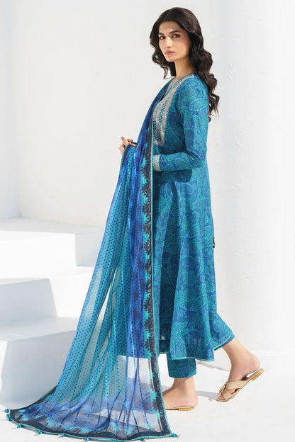 Jazmin Premium Embroidered Lawn 3 Piece Suit
