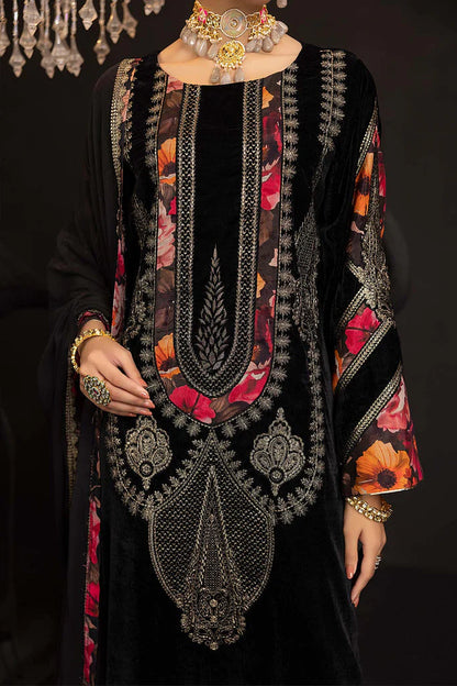 Charizma Pret Embroidered Velvet 3 Piece Suit