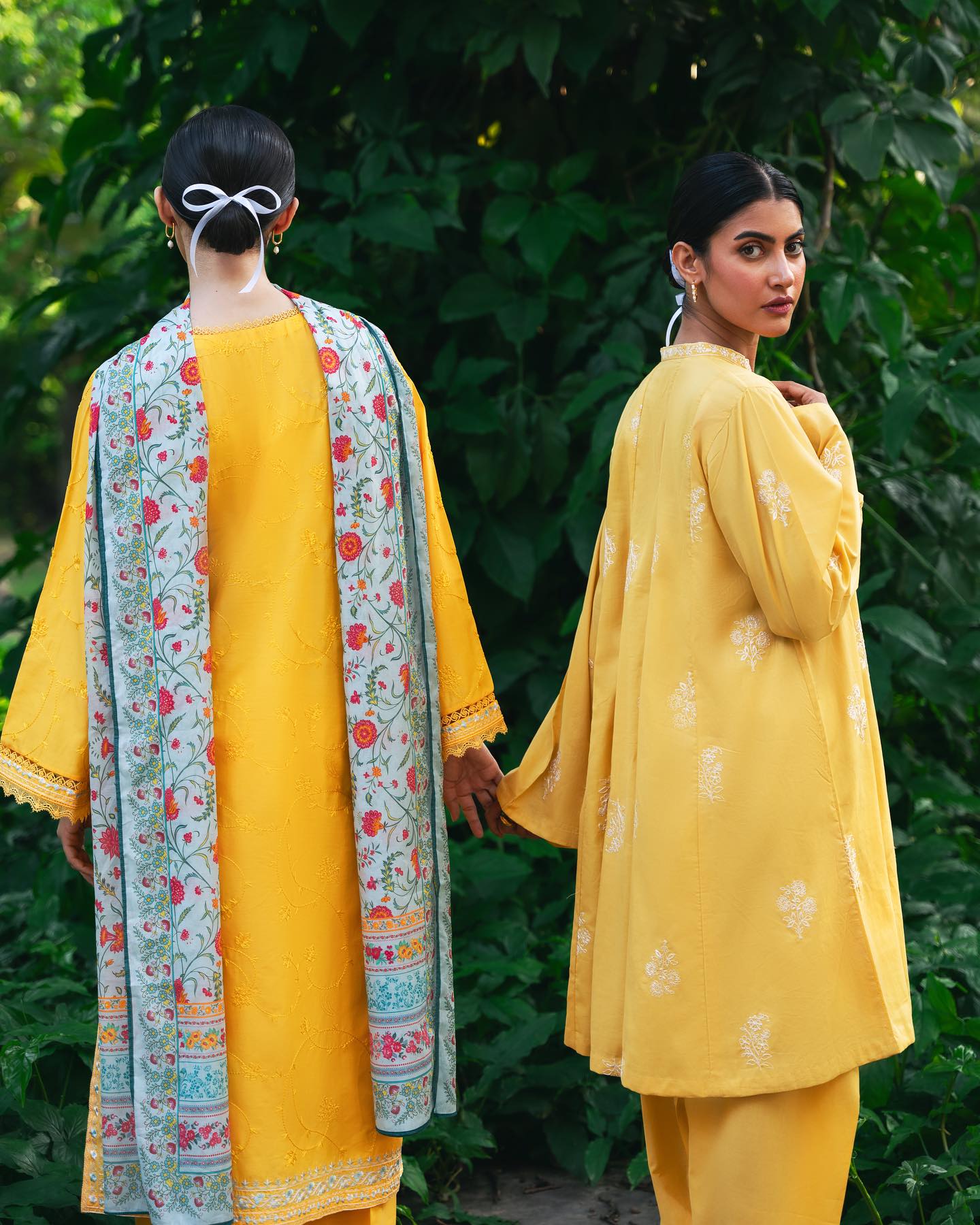 AGHANOOR PIMA COTTON CHIKANKARI EMBROIDERED SHIRT & DUPATTA