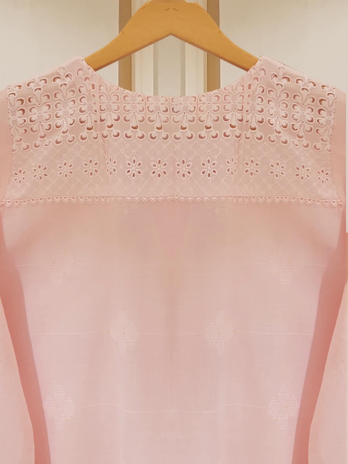 AGHANOOR JACQUARD LAWN EMBROIDERED SHIRT