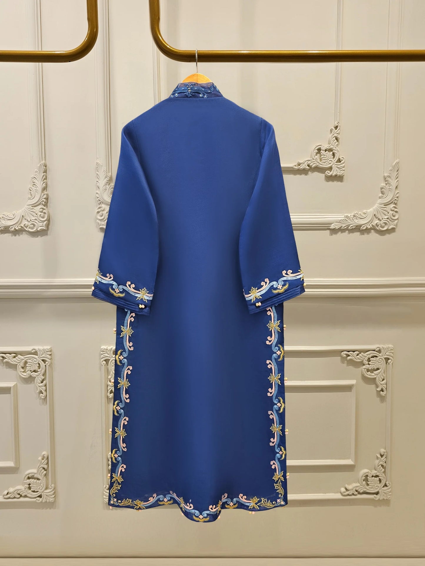 Aghanoor Heavily Embroidered Organza 3 Piece Suit