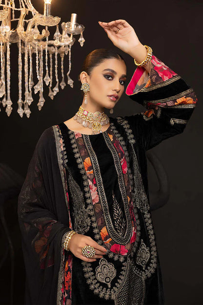 Charizma Pret Embroidered Velvet 3 Piece Suit