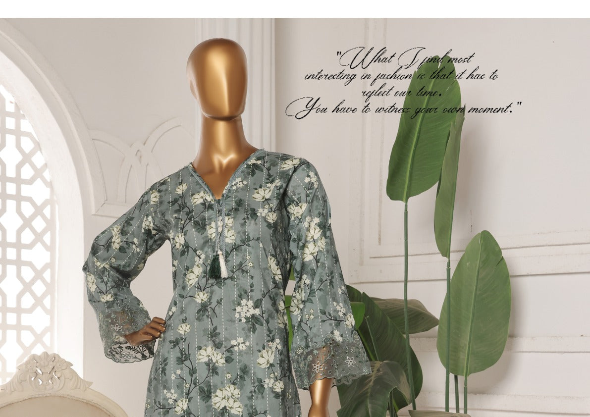 Riwayat Embroidered Lawn Co-ord Set