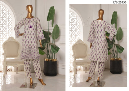 Riwayat Embroidered Lawn Co-ord Set